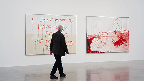 White Cube: In The Gallery - Tracey Emin 'I followed you to the end'